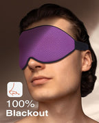 MABAO Sleep Mask for Side Sleeper, Eye Mask for Sleeping Women Men, 3D - Image 3