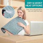 Heating Pad for Period Cramps, Electric Heating Pad for Neck & Shoulders & Back - Image 5