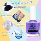 Born Pretty Nail Art Stamping Polish Halloween Nail Polish Set Manicure Print - Image 7