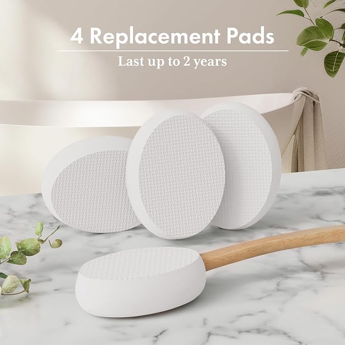 AmazerBath Lotion Applicator for Back, 4 Replacement Pads - Image 6