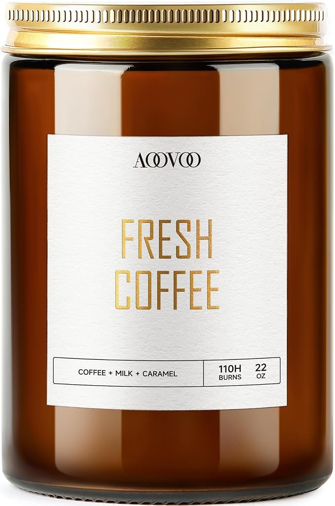 AOOVOO Fresh Coffee Candle by AOOVOO