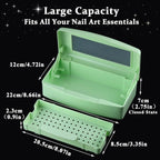 Nail Tool Sterilizer Box Plastic Disinfectant Container - Image 3