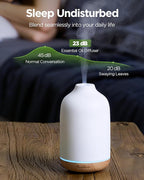 InnoGear 150ml Ceramic Essential Oil Diffuser, Handcrafted Stone Aromatherapy - Image 6