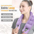 UNCN Long Heating Pad for Neck and Shoulders Back 33 x 5.9inches Microwavable - Image 2