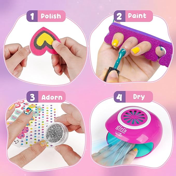 Kids Foot Spa & Nail Kit - Image 6