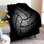 Volleyball Blanket Gift for Men, Volley Ball Sport Throw Lightweight Super Soft by Padumuttara