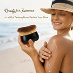 Streak-Free Kabuki Self Tanner Brush, Large Body Makeup Brush, Soft Dense Body - Image 8