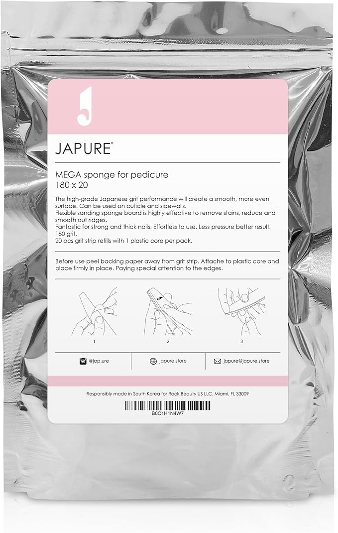 Mega Sponge Pedicure Nail File - Image 7