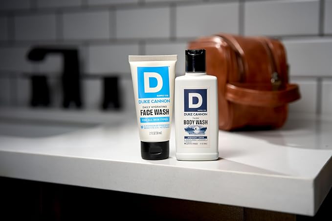 Duke Cannon THICK Body Wash for Men – High-Viscosity Shower Gel, Midnight Swim - Image 8