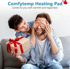 Comfytemp Weighted Heating Pad for Back & Period, Birthday Gifts for Women Men - Image 8