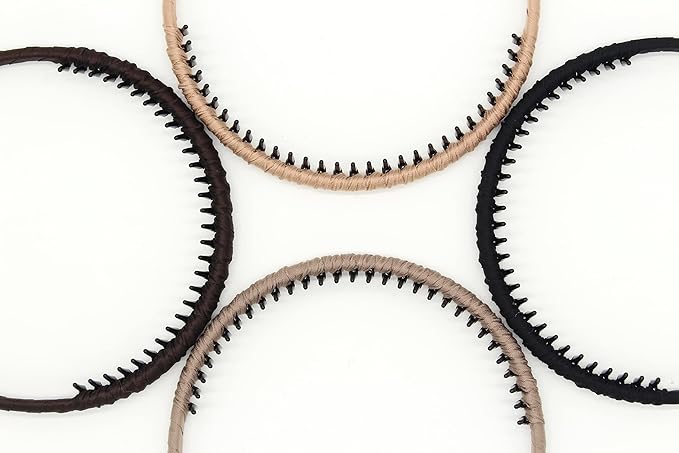 JOBAND 4pcs Hairbands for Women, Non-Slip Zig Zag Headbands, Adjustable Teeth - Image 6
