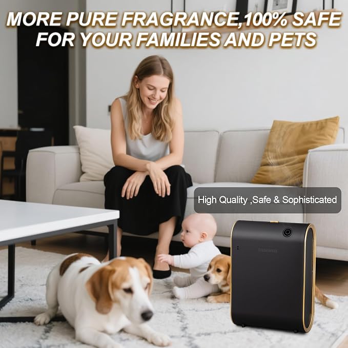 Home Bluetooth Smart Waterless Aromatherapy Machine, Essential Oil Diffuser - Image 8