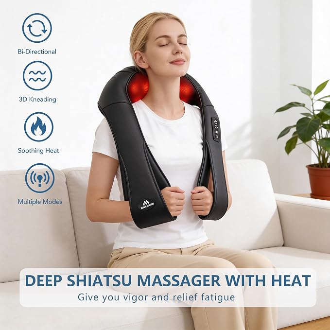 Neck Massager for Pain Relief Deep Tissue - Image 3