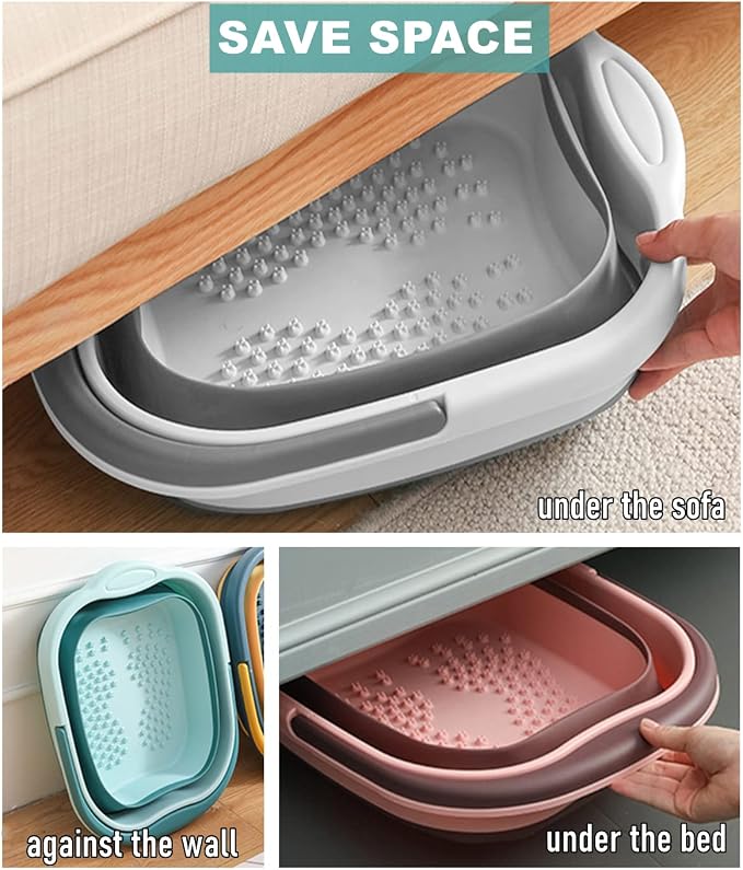 Collapsible Foot Bath Basin Soaker Tub - Image 3