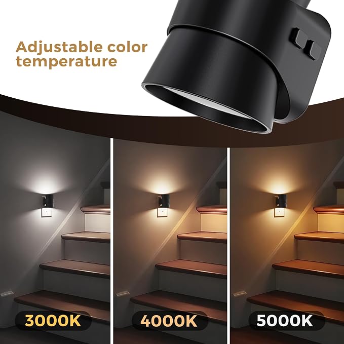 L LOHAS LED Night Lights Plug into Wall, Dimmable Night Light 2pack, 3CCT - Image 2