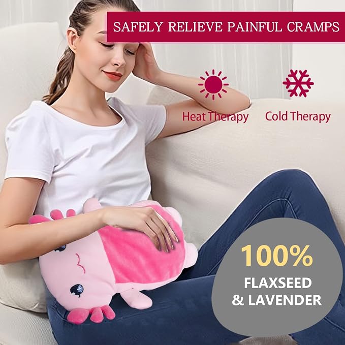 Microwave Heating Pad for Pain Relief, Back Pain, Neck Shoulder, Natural Heat - Image 2