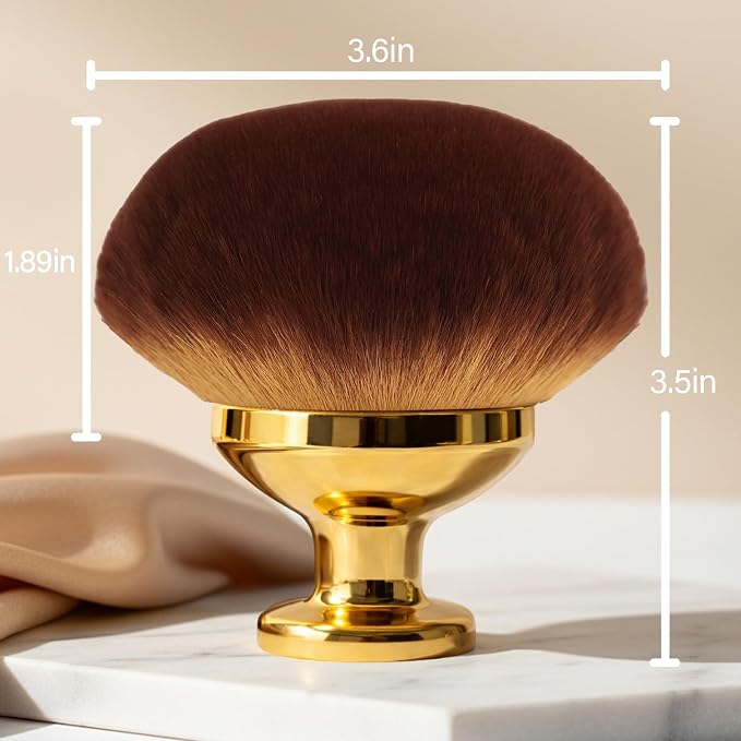 Extra Large Body Makeup Brush For Self Tanner, Leg Makeup &Bronzer Blend - Image 6