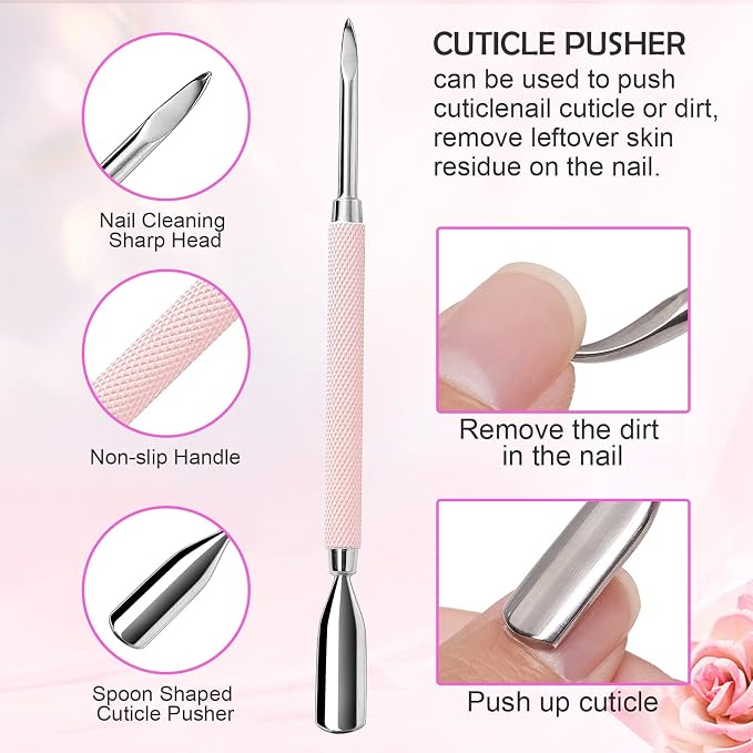 Makartt Cuticle Trimmer with Cuticle Pusher, Nail Scraper - Image 4