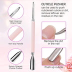 Makartt Cuticle Trimmer with Cuticle Pusher, Nail Scraper - Image 4