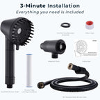 Ryamen 2026 Magnetic Filtered Shower Head - Image 9