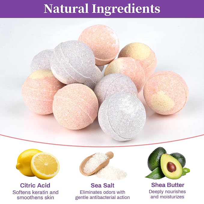 12PCS Foot Bath Bombs - Image 3