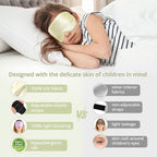 Kids Sleep Mask Eye Cover, 100% Real Natural Pure Silk Eye Mask - Image 4