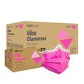 BeeSure - BE2530case Vibe Face Masks, Glamorous Pink by Beesure