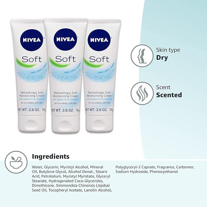 Soft Body Creme, 2.6 oz, 2 pk - Image 8