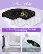Miss Adola Silk Weighted Eye Mask - Image 3