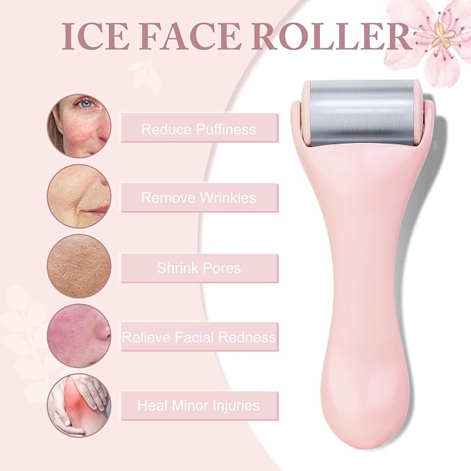Ice Roller for Face and Eye 2 Pcs, Face Roller Skin Care for Puffiness - Image 2
