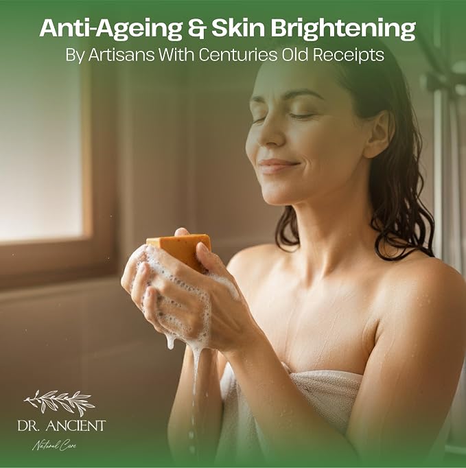 Dr.Ancient Wild Pistacia Bittim Soap Bar, Organic Soap Bars Handcrafted the - Image 4
