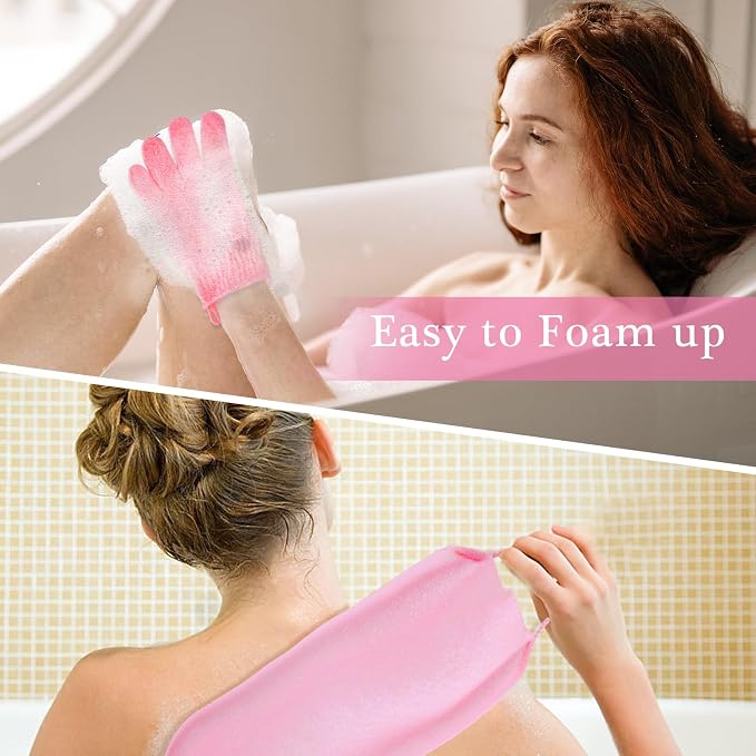 4Pcs Exfoliating Back Scrubber - Image 6