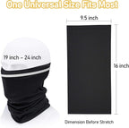 TICONN Neck Gaiter Face Cover Scarf, Neck Warmer Breathable Sun & Wind-proof - Image 4