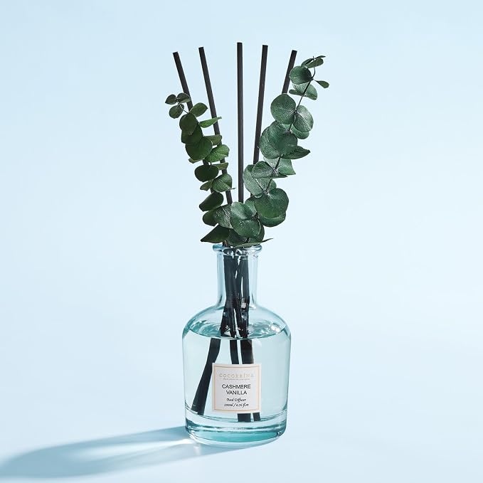 COCORRÍNA Cashmere Vanilla Reed Diffuser – 6.76 oz Essential Oil - Image 2