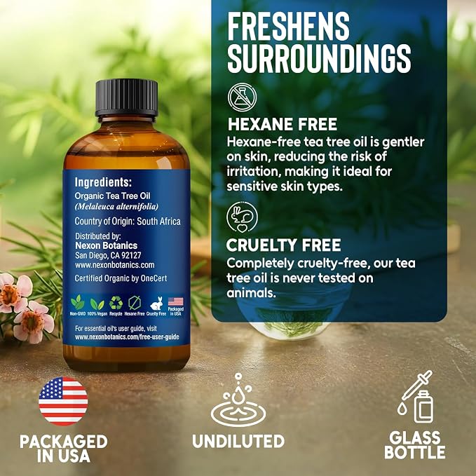 Organic Tea Tree Essential Oil 30 ml - Image 6