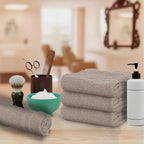 24 Pack Sand Hand Towel 100% Cotton Spa Towel – 16x26 inches Highly Absorbable - Image 5