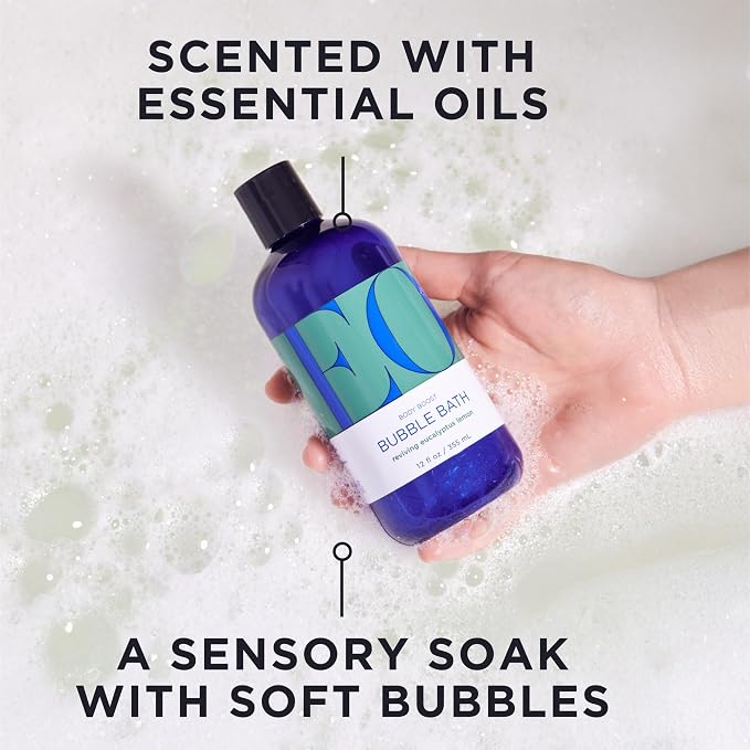 Eo, Bubble Bath Eucalyptus Lemon, 12 Fl Oz - Image 2