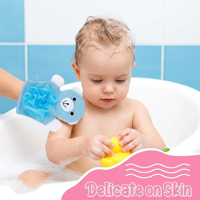 Cute Bath Gloves Loofah - Image 5