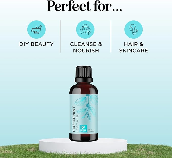 Peppermint Essential Oil for Diffuser Aromatherapy - Image 2
