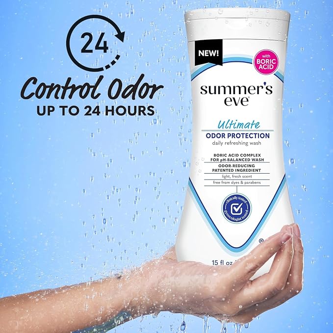Summer's Eve All-Over Daily Feminine Wash, Simply Sensitive & Ultimate Odor - Image 3