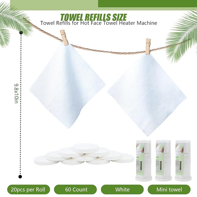 Replacement Towels for Hot Face Towel Warmer - Image 2