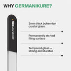 GERMANIKURE Glass Nail File - Image 3
