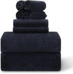 8 Pack Towel Set Gray Oversized Bath Sheet Sets by FeyocnUS