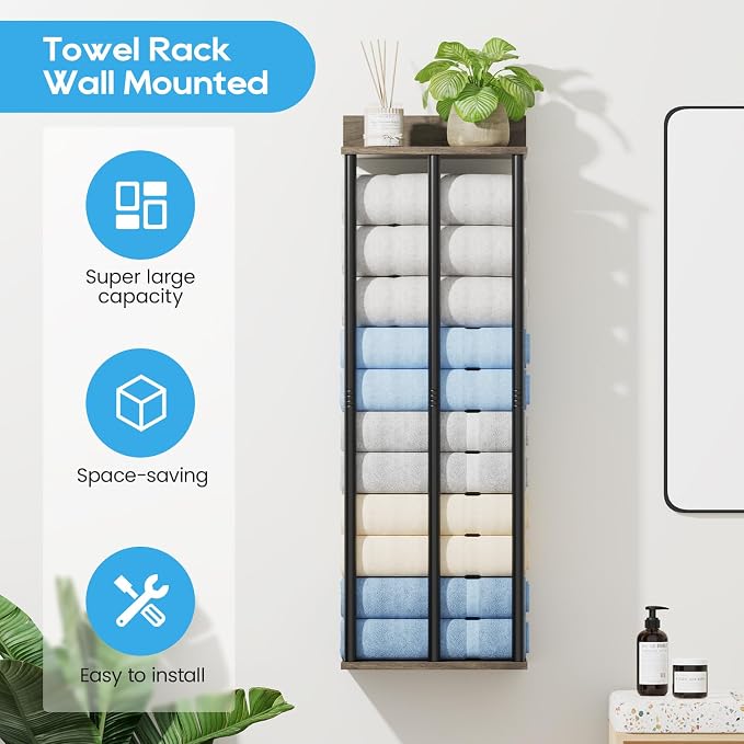Towel Racks for Bathroom Wall Mounted - Image 7