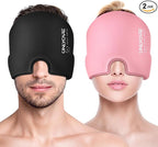 ONLYCARE Migraine Relief Cap, Soothing Migraine Mask, Upgraded Odorless Gel Ice by ONLYCARELLC