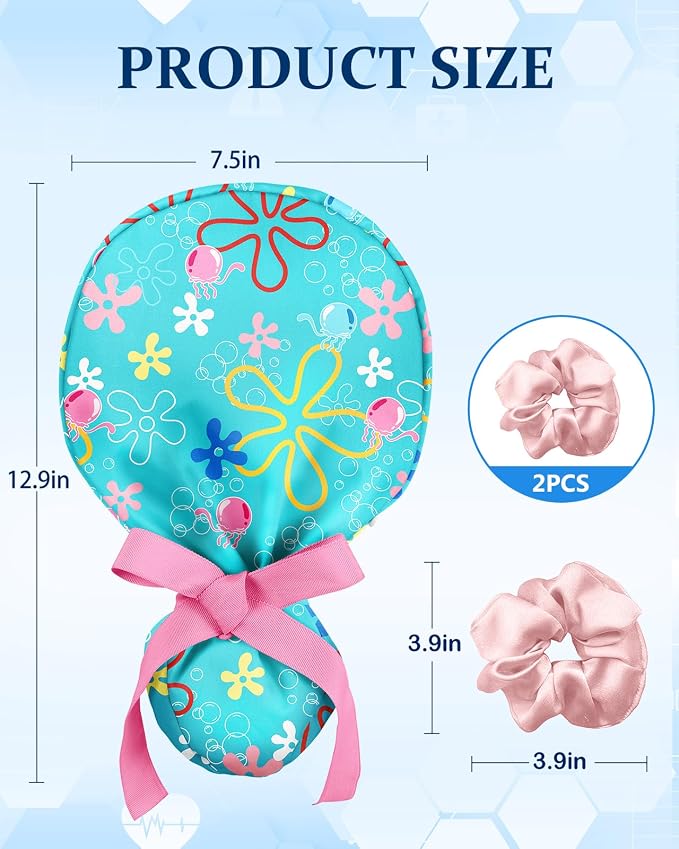 Plifal 100% Cotton Scrub Cap - Image 2