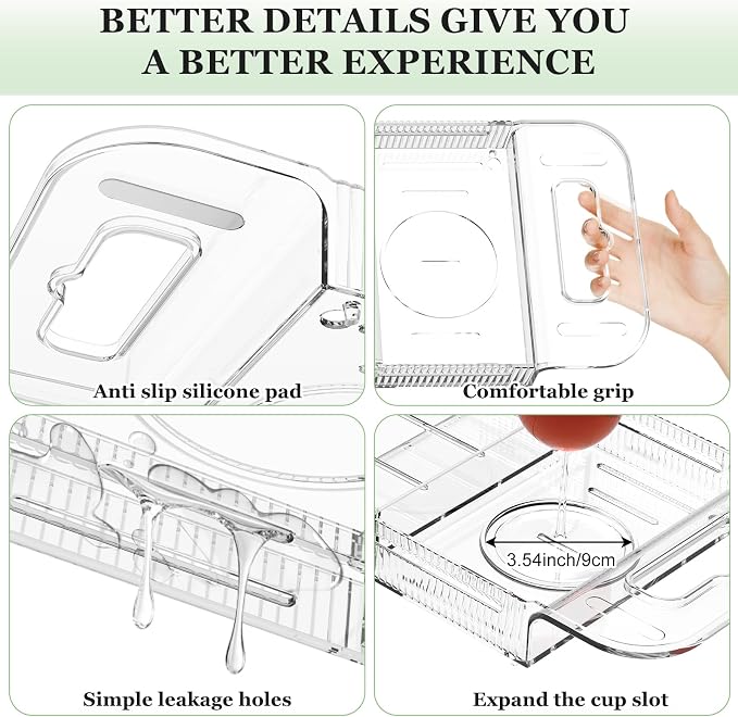 Expandable Drain Bath Caddy Tray - Image 3