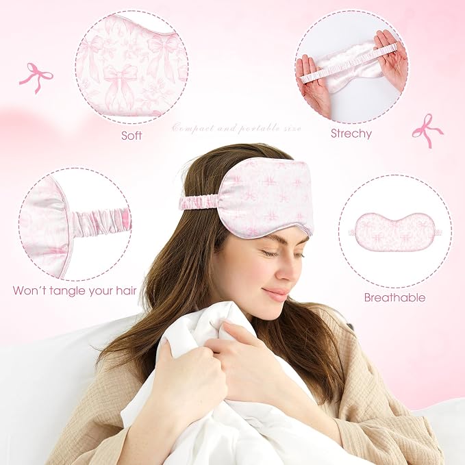 Honeydak 12 Pcs Silk Sleep Masks - Image 5