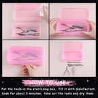Nail Tool Sterilizer Box Plastic Sterilization Tray - Image 4