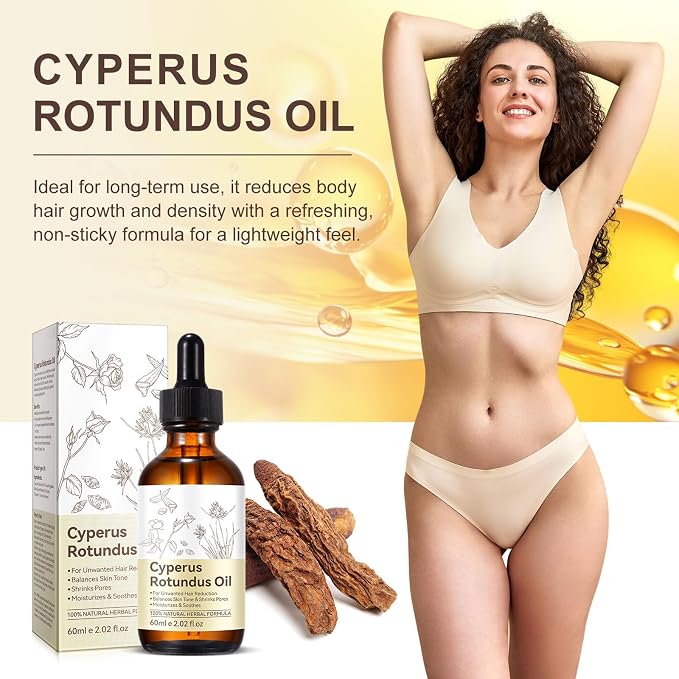 2PCS Cyperus Rotundus Oil, Natural Cyperus Rotundus Oil - Image 6
